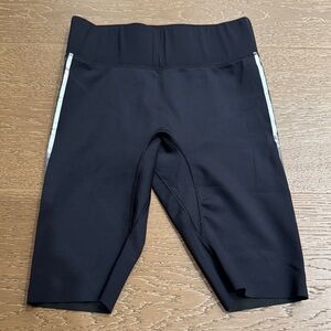 Black Line by Noli High Waist Biker Shorts Black Size XS